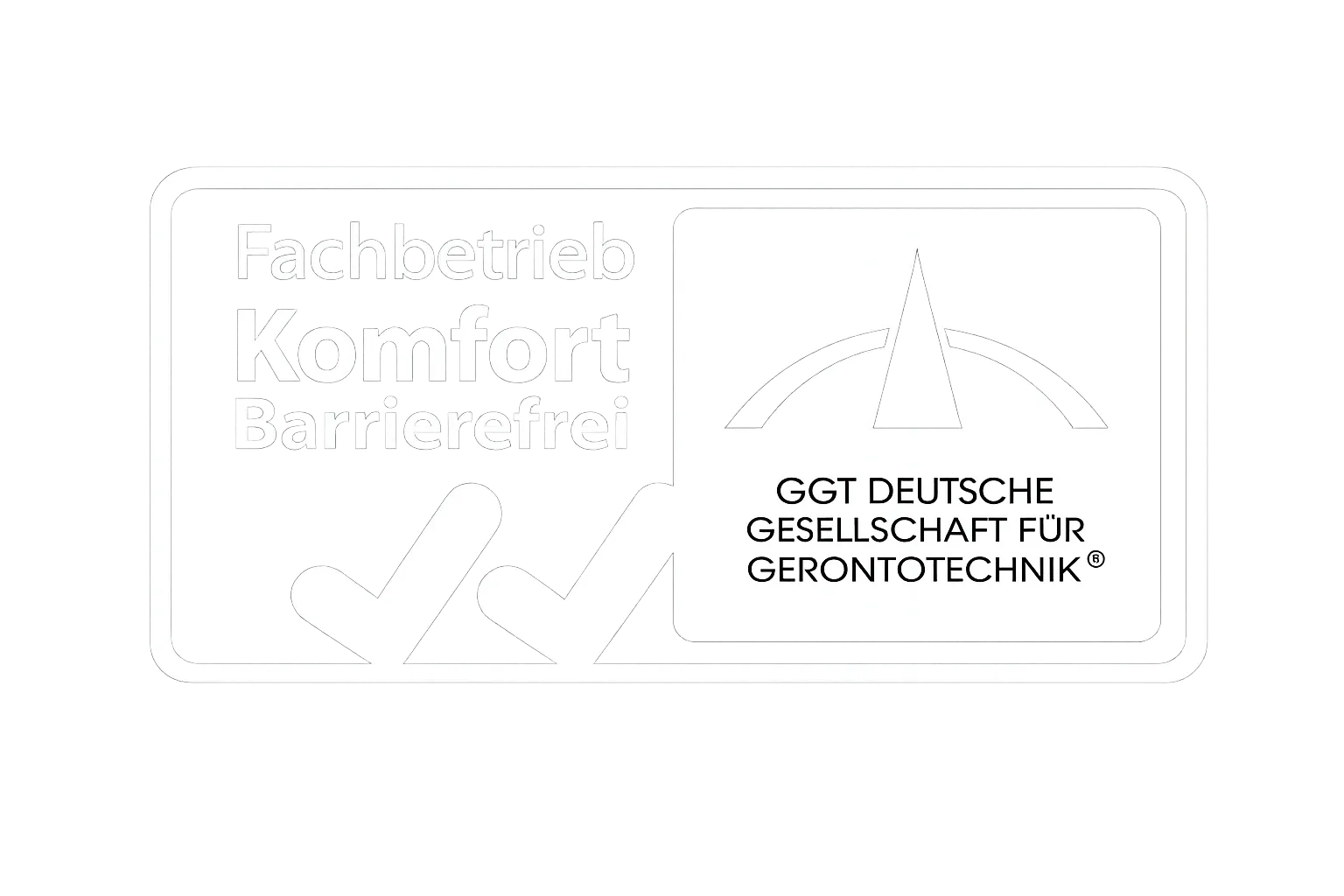 GGT Gütesiegel Komfort & barrierefrei